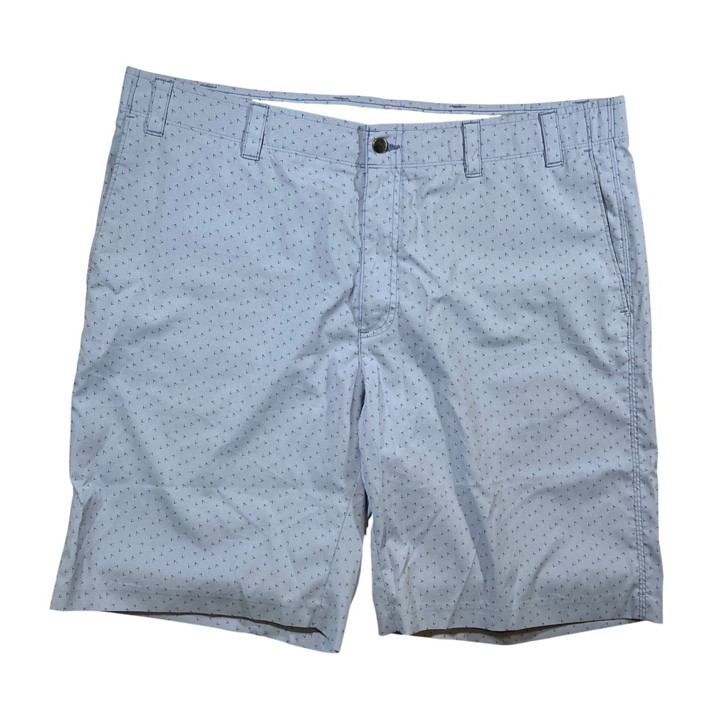 Callaway Golf Shorts Mens 40 Blue Geometric Print Performance Athletic Golfcore
